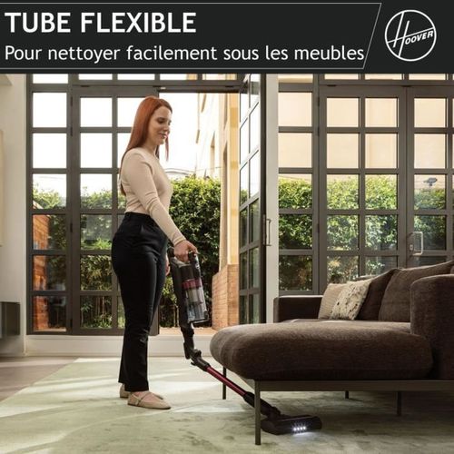 Hf1 Plus Aspirateur Balai Sans Fil Avec Tube Flexible Hf1p10hx - Léger et Puissant Avec Turbo Mode -