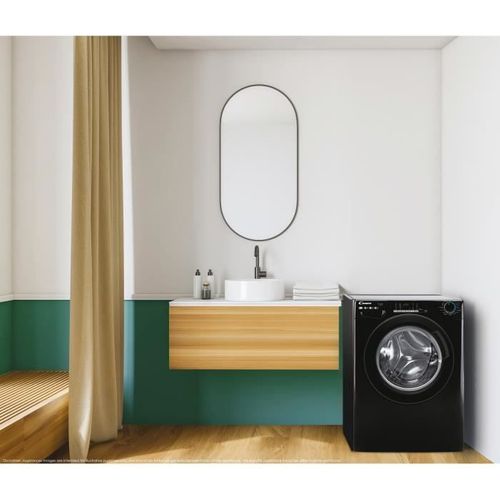 Lave-linge Séchant Csws496twmbbe/fr - 9 / 6kg - Induction - 1400trs/min - Classe à - 16 Prgms - Noir