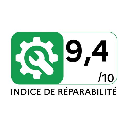 Lave-linge Hublot 10kg 1400 Tours/min Blanc - Bp410bl8-s