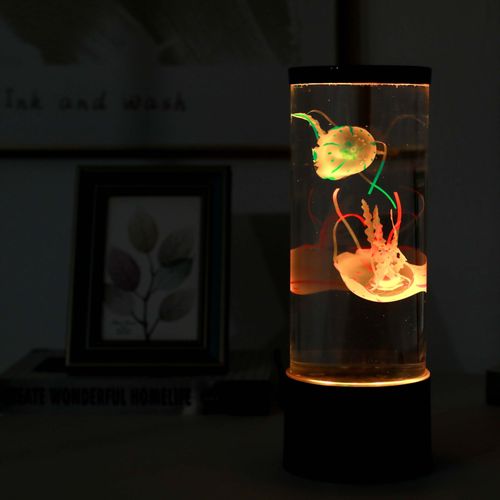 Lampe Meduse 28 Cm Avec Télécommande