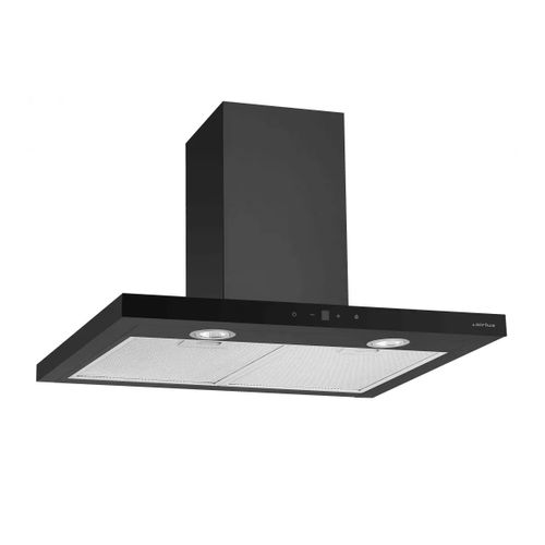 Hotte Décorative Murale 60 cm Noir - Ahbs660bk