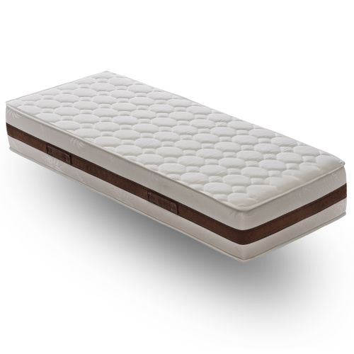 Matelas Mousse 80x190 - Accueil Mémoire De Forme - Hauteur 22 Cm - Modèle Bolsena