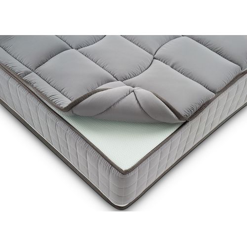 Matelas Ressort  70x190 Cm Elite -  Accueil Mémoire De Forme - Epaisseur 27 Cm - Ferme