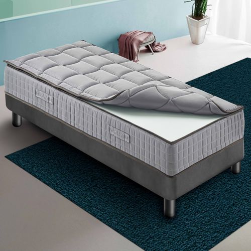 Matelas Ressort 90x190 Cm Elite - Accueil Mémoire De Forme - Epaisseur 27 Cm - Ferme