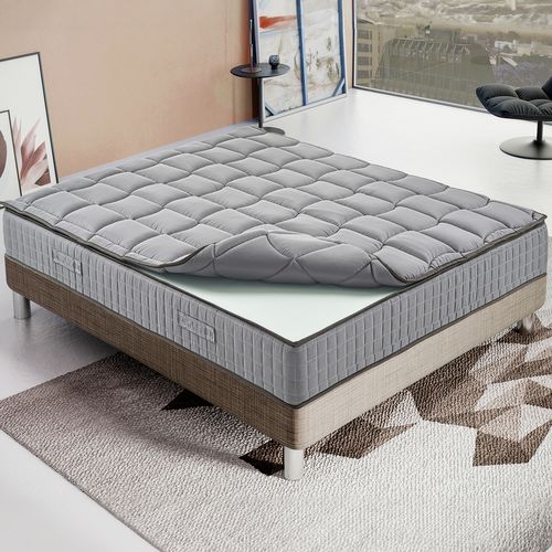 Matelas Ressort  160x200 Cm Elite -  Accueil Mémoire De Forme - Epaisseur 27 Cm - Ferme