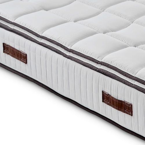 Matelas Mousse  90x190 Cm Royal - Accueil Mémoire De Forme - Epaisseur 24 Cm - Ferme