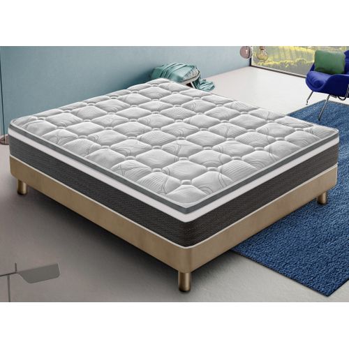 Matelas Mousse 180x200 Cm Anna - Accueil Mémoire De Forme - Epaisseur 30 Cm