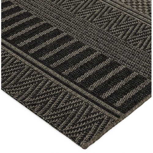 Tapis Intérieur Extérieur Vara - Noir - 160x230 Cm
