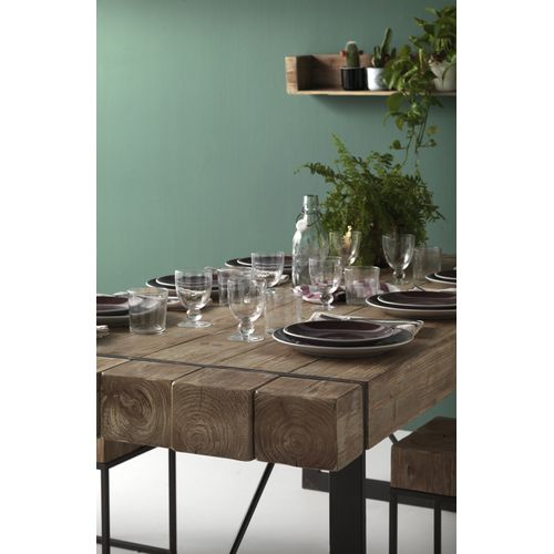 Table En Panneau De Fibres De Moyenne Densité Placage D'épicéa