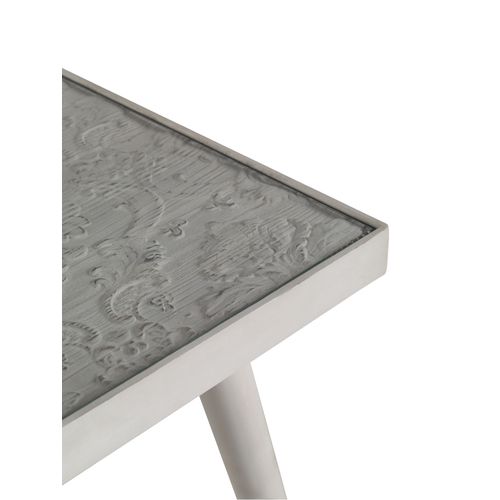 Table D'appoint En Placage De Sapin Blanc