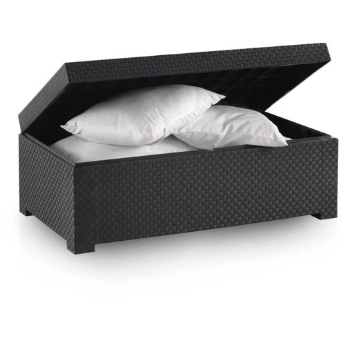 Coffre De Jardin En Résine "diva" - Anthracite