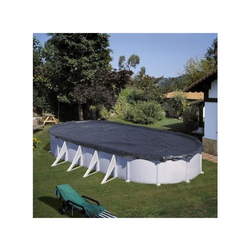 Bâche D'hivernage Gre Pour Piscine Ovale 6,1 X 3,75 M - 180g/m²
