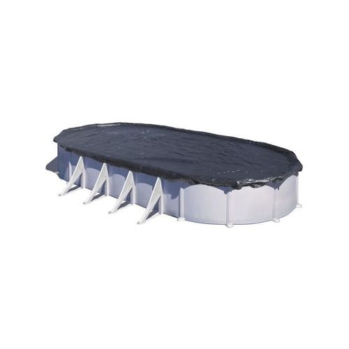 Bâche D'hivernage Gre Pour Piscine Ovale 6,1 X 3,75 M - 180g/m²