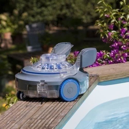 Robot à Batterie Rechargeable Et Sans Fil, Pour Piscines Hors-sol Et Enterrées Jusqu'à 12 X 5 M