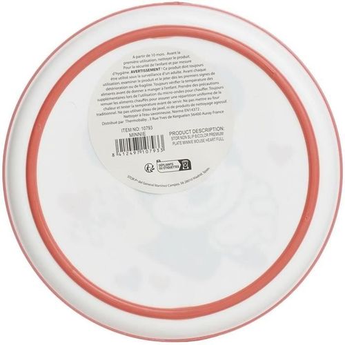 Coffret Repas - 3 Pieces - Bol, Assiette Et Gobelet - Minnie