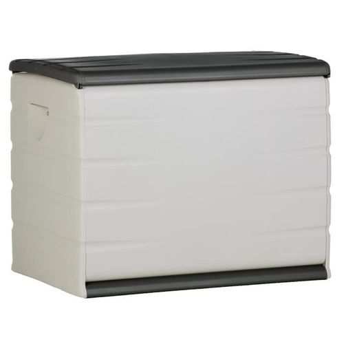 Coffre De Rangement  260l - Intérieur/extérieur Fonctionnel Et Esthétique - 80 x 61 x 53 cm