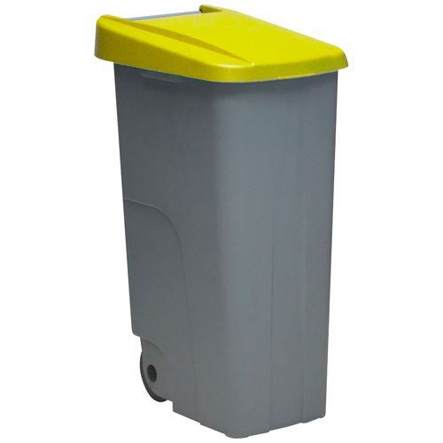 Conteneur Eco, 110 L, Jaune Polypropylène, Unique