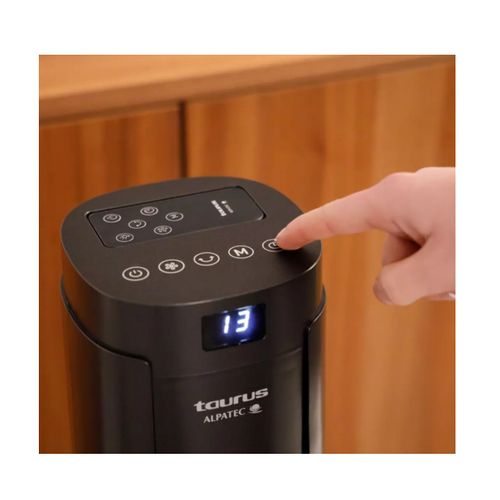 Ventilateur Colonne 50w 4 Vitesses Noir - Fa009d