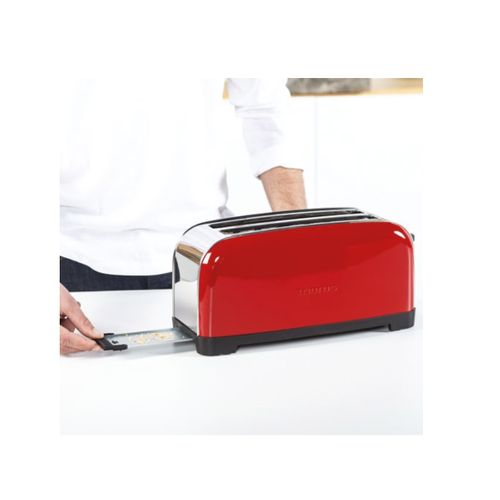 Grille-pains 2 Fentes 1400w Rouge - 960654000