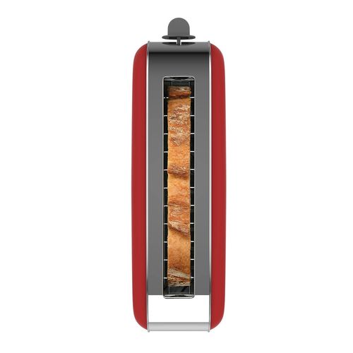 Grille-pains 1 Fente 850w Rouge - Vintagesinglered850w