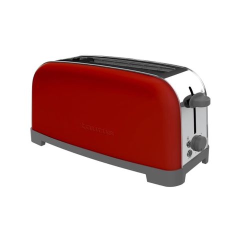 Grille-pains 1 Fente 850w Rouge - Vintagesinglered850w
