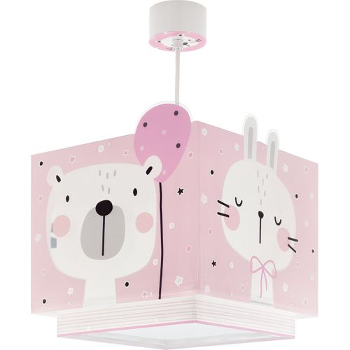 Lampe Suspension Enfant Baby Jungle Animaux De La Jungle Rose