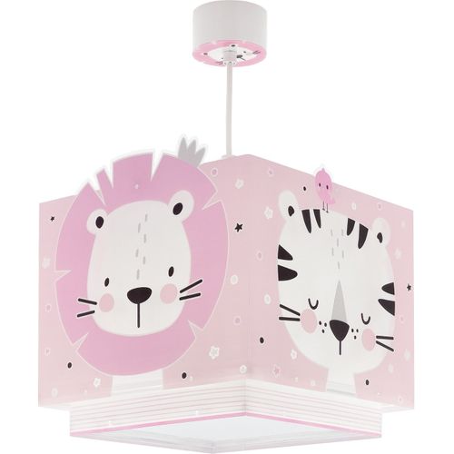 Lampe Suspension Enfant Baby Jungle Animaux De La Jungle Rose