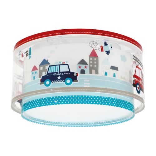Plafonnier Pour Enfant Police Et Pompiers