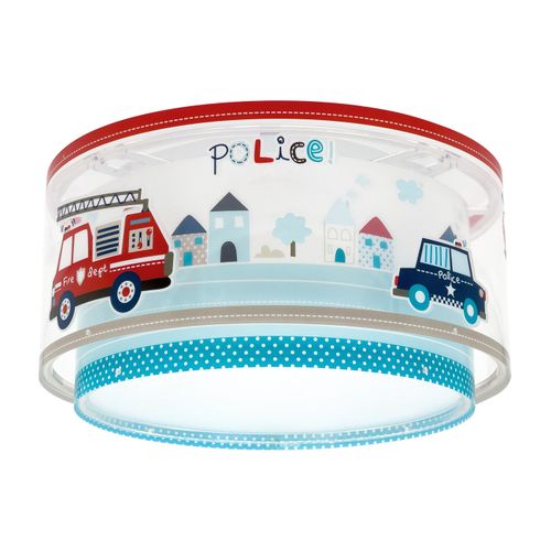 Plafonnier Pour Enfant Police Et Pompiers