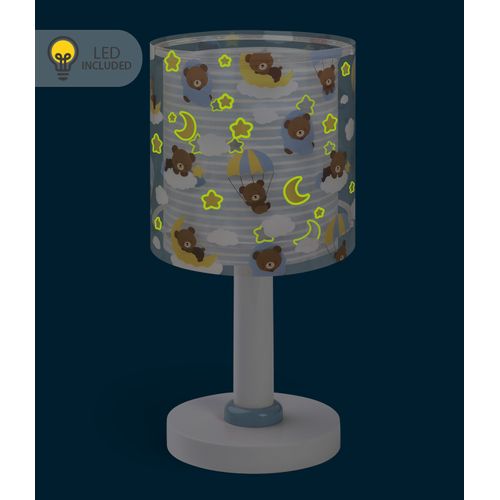 Lampe De Chevet Veilleuse LED Pour Enfants Baby Teddy Oursons Bleu