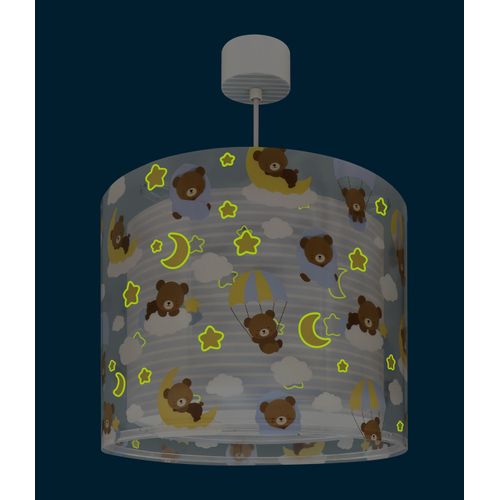 Lustre Et Lampe Suspension Pour Enfants Baby Teddy Bleu Ours
