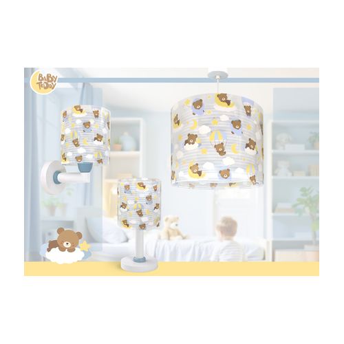 Applique Murale Pour Enfants Baby Teddy Bleu Ours