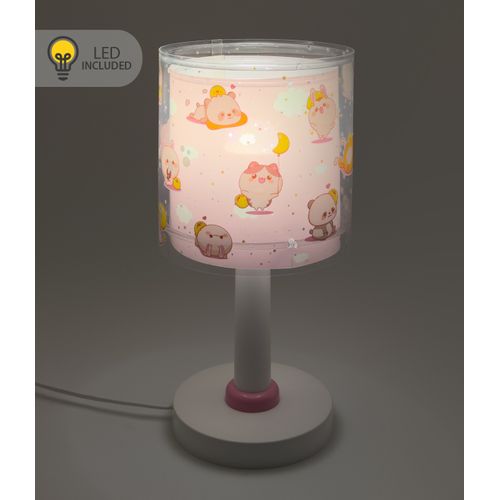 Lampe De Chevet Veilleuse LED Pour Enfants Kawaii Friends Animaux Rose