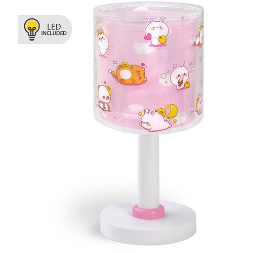 Lampe De Chevet Veilleuse LED Pour Enfants Kawaii Friends Animaux Rose
