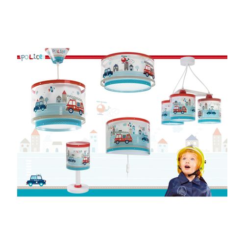 Lampe De Chevet Veilleuse LED Pour Enfants Police Et Pompiers