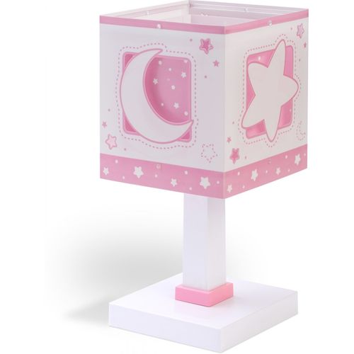 Lampe De Chevet Veilleuse LED Pour Enfants Moonlight Lune Et Étoiles Rose