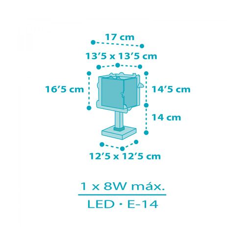 Lampe De Chevet Veilleuse LED Pour Enfant Rocket Fusée