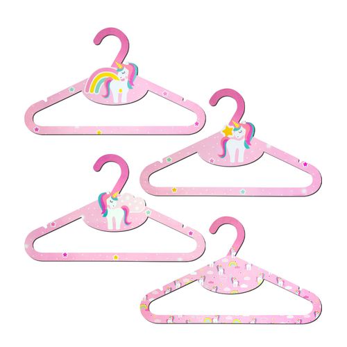 Cintres Pour Enfants Licornes Pack De 8 Pièces. (2 X Modèle)