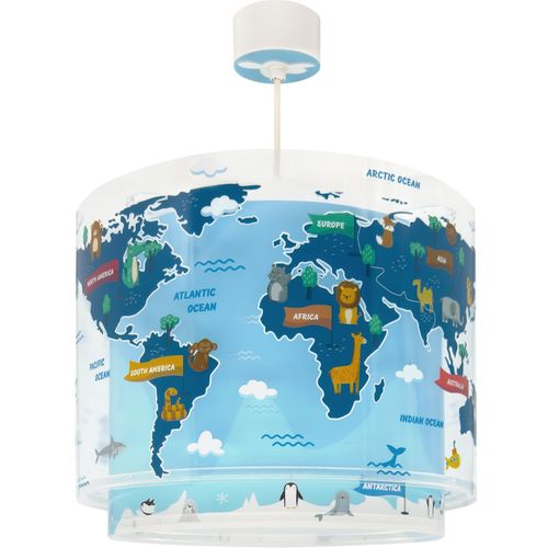 Lustre Et Lampe Suspension Pour Enfants Kids World Carte Du Monde