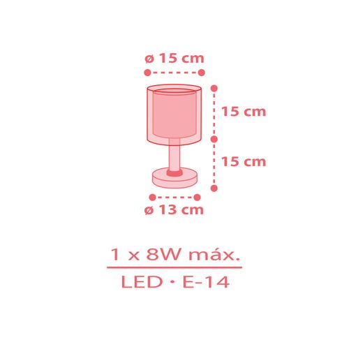 Lampe De Chevet Pour Enfants Rainbow Arc-en-ciel