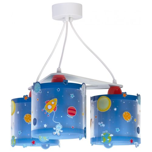Suspension Pour Enfants à 3 Lampes Planets Planètes Système Solaire