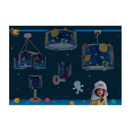 Suspension Pour Enfants à 3 Lampes Planets Planètes Système Solaire