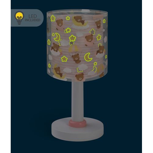 Lampe De Chevet Veilleuse LED Pour Enfants Baby Teddy Oursons Rose