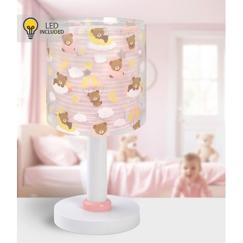 Lampe De Chevet Veilleuse LED Pour Enfants Baby Teddy Oursons Rose