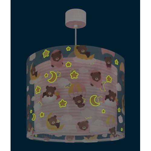 Lustre Et Lampe Suspension Pour Enfants Baby Teddy Rose Ours
