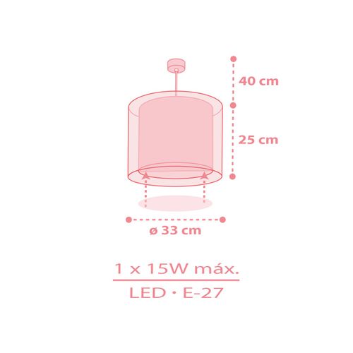 Lustre Et Lampe Suspension Pour Enfants Baby Teddy Rose Ours