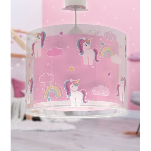 Lampe Suspension Enfant Unicorns Licornes