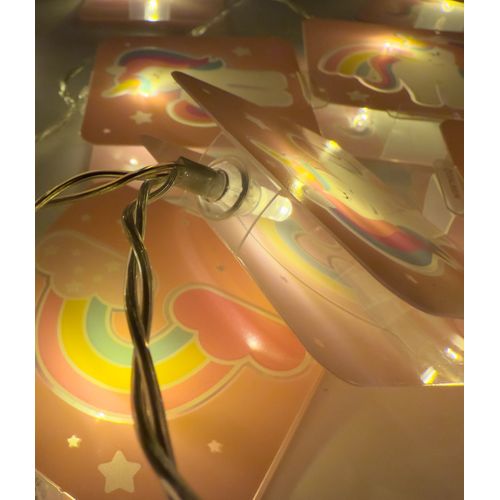 Guirlande Veilleuse Luminaire Intérieur Unicorns - Licornes