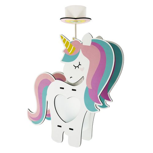 Lustre Et Lampe Suspendue Enfant Licorne - Eco Friendly