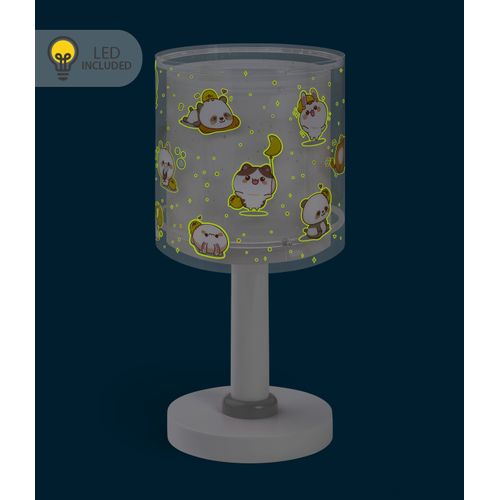 Lampe De Chevet Veilleuse LED Pour Enfants Kawaii Friends Animaux Gris